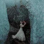This Daring Couple Climbed an Ice Wall after Exchanging Vows in an Ice Cave