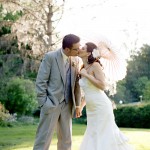 Green, White, Pink and Pearl Garden Wedding Style – Erica and Matthias