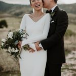 This Minimalist Wedding at The Manor House Includes One of Our Favorite First Looks Ever